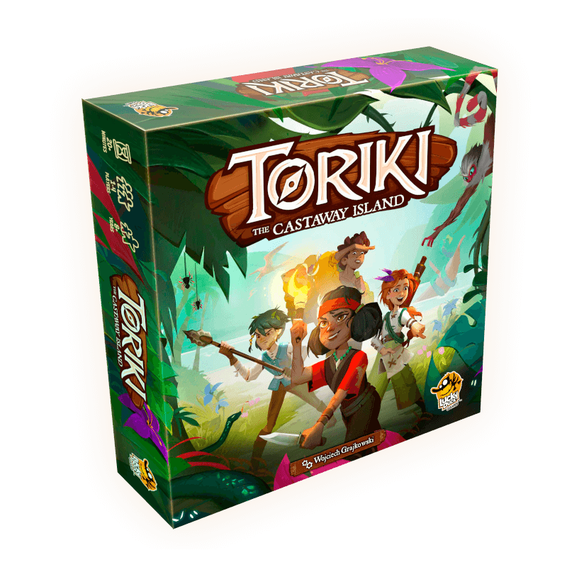 Toriki: Wyspa rozbitków - gra planszowa - Lucky Duck Games